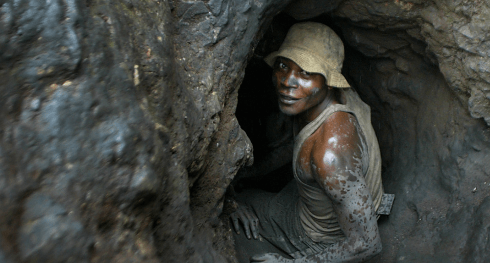 La miniera di cobalto di Shinkolobwe, a 35 km da Likasi nella Repubblica democratica del Congo © Schalk van Zuydam /AP